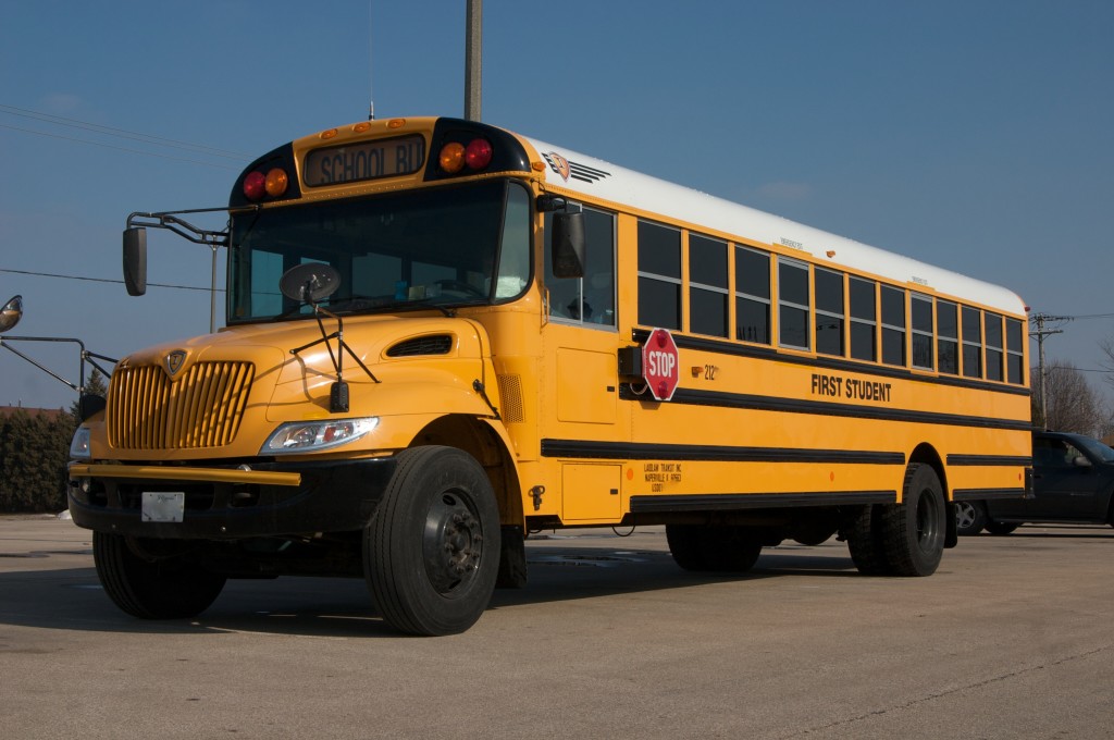 children-in-a-school-bus-stock-photo-alamy